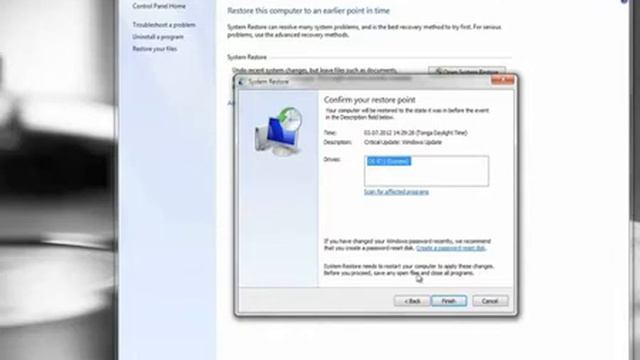 Windows 7 sistem geri yükleme nasıl yapılır | Gelarabul.com смотреть онлайн