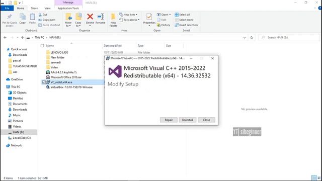 TUTORIAL INSTALLASI VIRTUAL BOX & MICROSOFT VISUAL 2015-2022 смотреть онлайн