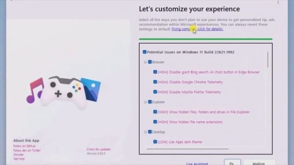 Tweak & Debloat Your Windows 11 with BloatyNosy