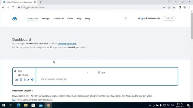 Kidlogger for Windows. Part 4. How to track only child account on the computer. смотреть онлайн