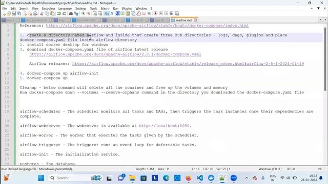 How to Install Apache Airflow on Windows using Docker Container | #airflow #mlops #ashutosh_ai смотреть онлайн