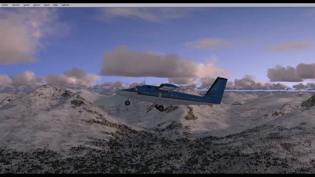 Prepar3D v2.0 + FS Global 2010 + AS Tongass Fjords X смотреть онлайн