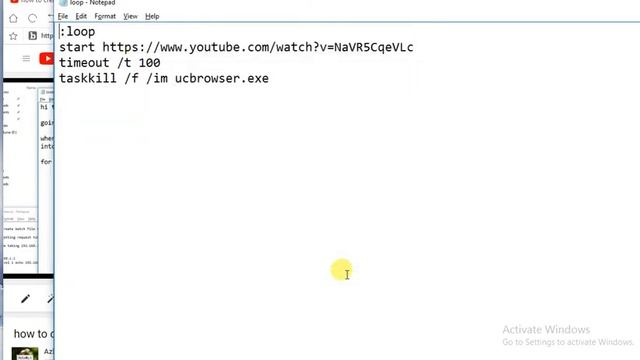 how to write a batch file with for loop,how to run task at every 100 seconds once by batch file смотреть онлайн