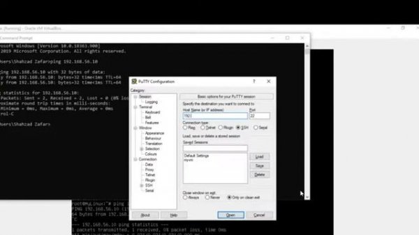 Virtual Box Host adapter