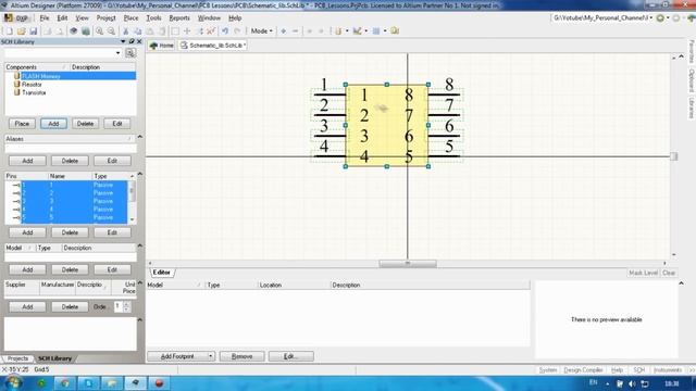 Altium#4 Cознание компоненты FLASH Memory смотреть онлайн