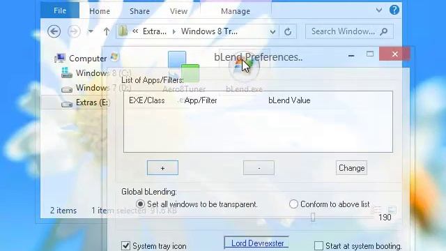 Getting Transparency in Windows 8 смотреть онлайн
