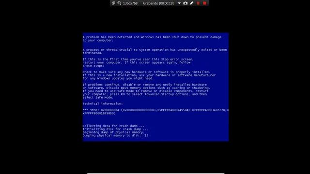 Windows Vista BSOD #59 смотреть онлайн