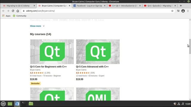 Migrating to Qt 6 on Udemy смотреть онлайн