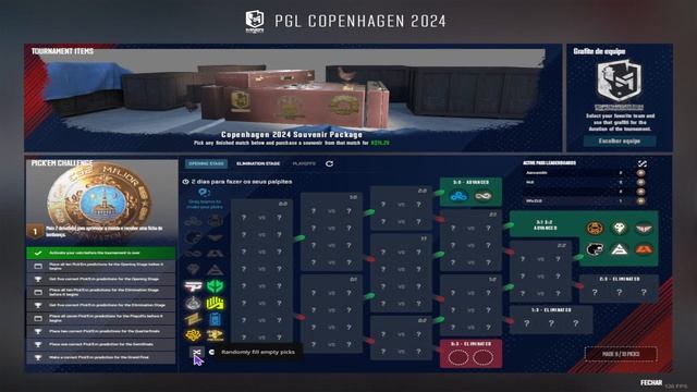 PICK'EM CHALLENGE: PGL COPENHAGEM 2024 #CS2 смотреть онлайн