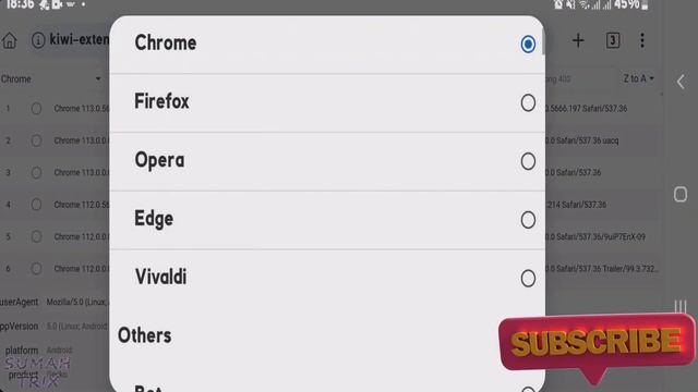 User Agent Switcher Chrome for Android! смотреть онлайн