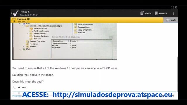 SIMULADOS CERTIFICAÇÃO MCSA WINDOWS SERVER 2016 - QUESTÕES IGUAL A DA PROVA смотреть онлайн