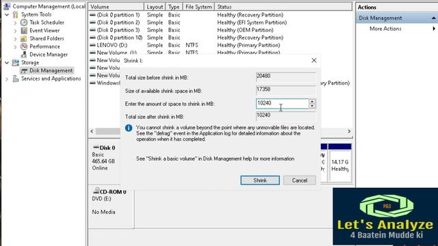 HINDI VIDEO: C DRIVE VOLUME SIZE EXTENSION OF WINDOW 7/8/10 WITHOUT FORMATTING LAPTOP/ PC. смотреть онлайн