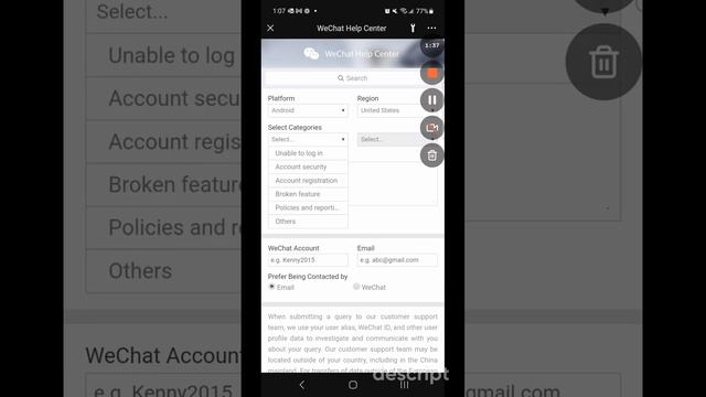 WeChat Help Center for restricted, blocked or frozen accounts. смотреть онлайн