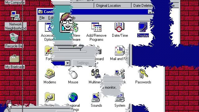 Gates does Windows 95 Screensaver смотреть онлайн