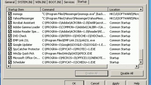 MSCONFIG смотреть онлайн