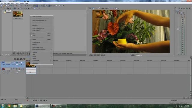 How to reverse video clips in Sony Vegas Pro смотреть онлайн