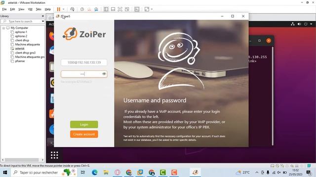 Mise en place d'un softphone Zoiper смотреть онлайн