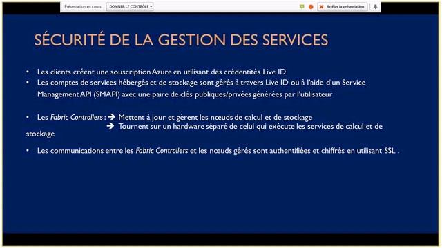MVP Mentor Kondah Hamza presents, "Building Secure Applications in Windows Azure" in French. смотреть онлайн