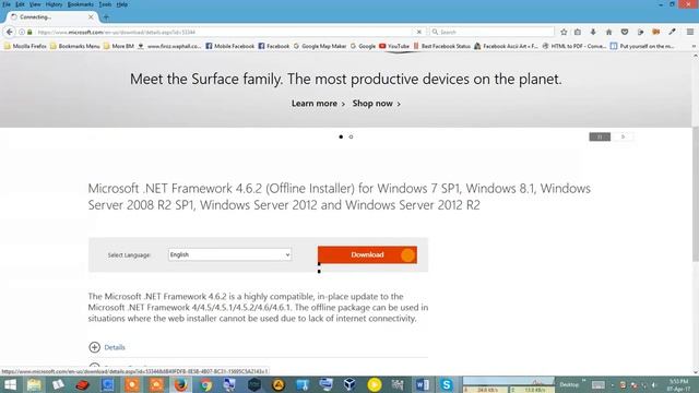 How To Download and Install Microsoft .Net Framework 4.6.2 Offline Installer смотреть онлайн
