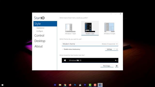 merubah tampilan icon start windows 10 смотреть онлайн