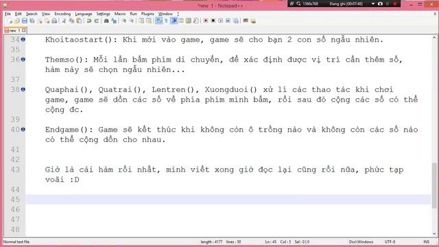 [TUT] Hướng dẫn viết game 2048 bằng c/c++ смотреть онлайн
