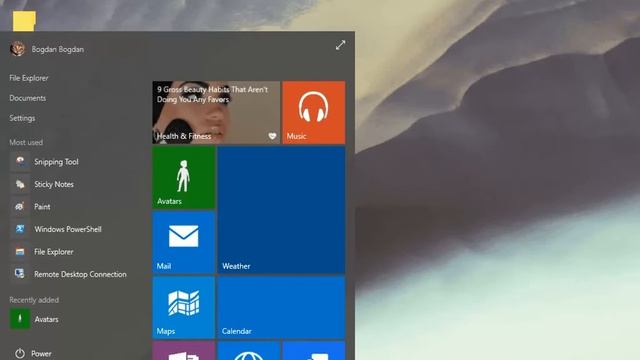 Windows 10 Build 10056 Desktop Animations смотреть онлайн