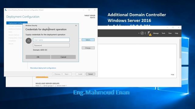 How To Create An Additional Domain Controller Windows Server 2016 смотреть онлайн