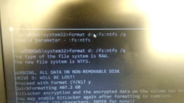 unlock bitlocker without password or recovery key by using cmd prompt to format a disk смотреть онлайн
