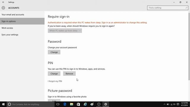 How to Change PIN Settings in Windows 10 смотреть онлайн