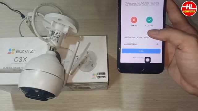 Hướng Dẫn Cài Đặt Camera EZVIZ C3X | Vi Tính Huỳnh Lâm смотреть онлайн