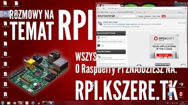 Wgrywanie systemu *.IMG na kartę pamięci смотреть онлайн