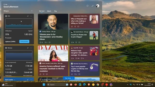 UPDATE Windows 11's new Dev Home System monitoring Widgets should now work better смотреть онлайн