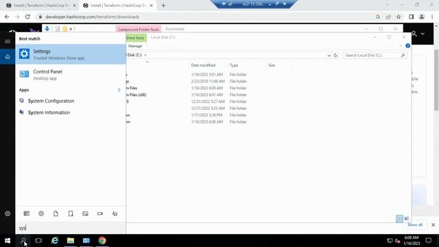 How to download and Install Terraform on windows 10,11,16,22 смотреть онлайн
