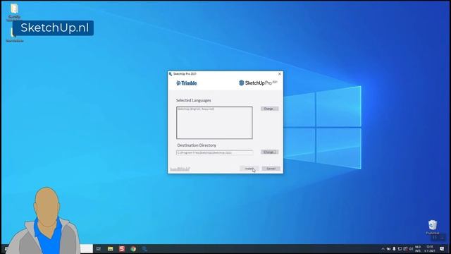 SketchUp Pro - How To? | Installatie op Windows | NL Tutorial смотреть онлайн