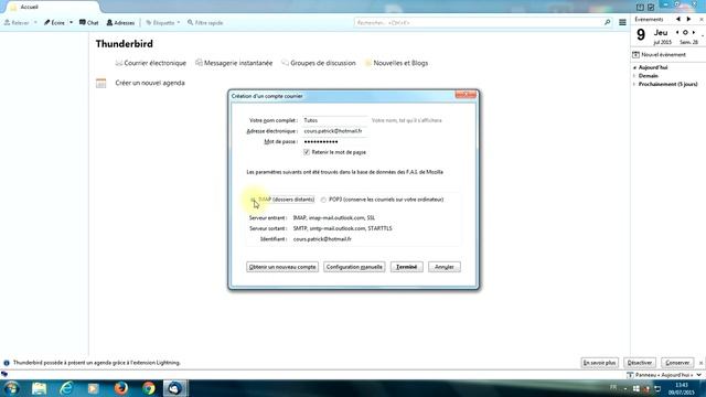 Tuto Thunderbird (Windows) - Paramétrer sa messagerie смотреть онлайн