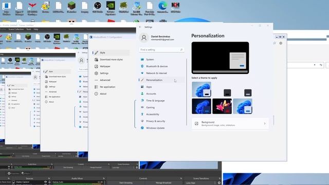 Stardock Windowblinds 11 + BasicThemer2 + Aero Lite is crazy! смотреть онлайн