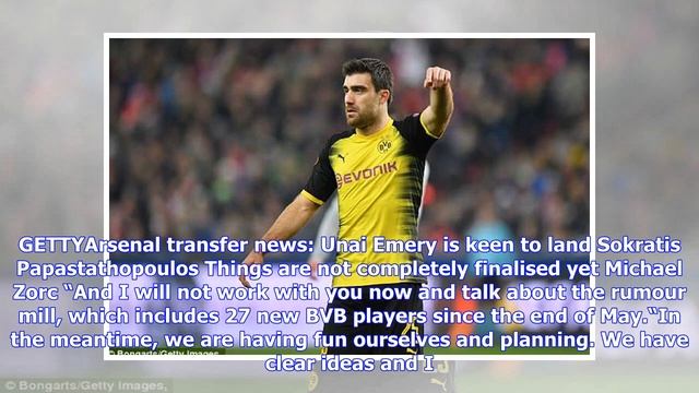 Breaking News | Arsenal transfer news: Dortmund director gives huge update on Papastathopoulos deal смотреть онлайн