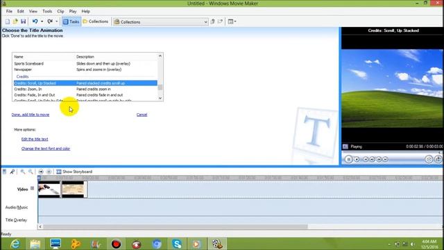 How to Add Text in Windows Movie Maker смотреть онлайн