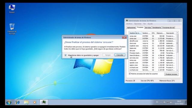 Windows 7 BSOD Part 3 (Windows 7 Lite Spanish) смотреть онлайн