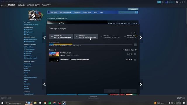 How to Change Game Download Location on Steam смотреть онлайн