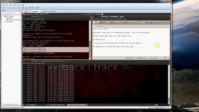 How to disable a firewall using metasploit and meterpreter смотреть онлайн