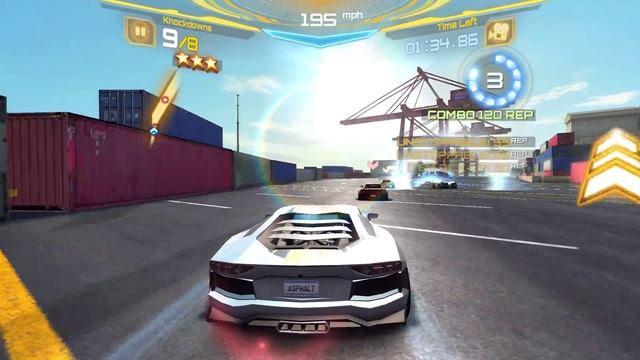Asphalt 7: Heat - Career Race 53 - Xbox on Windows 8.1 PC смотреть онлайн
