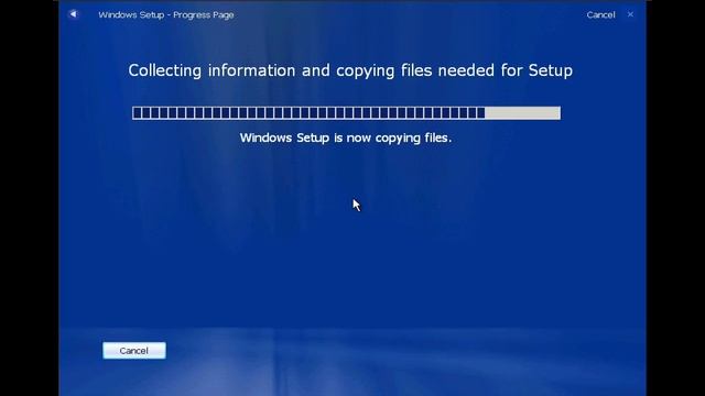 Installing Windows Longhorn/Windows Vista build 4030 смотреть онлайн