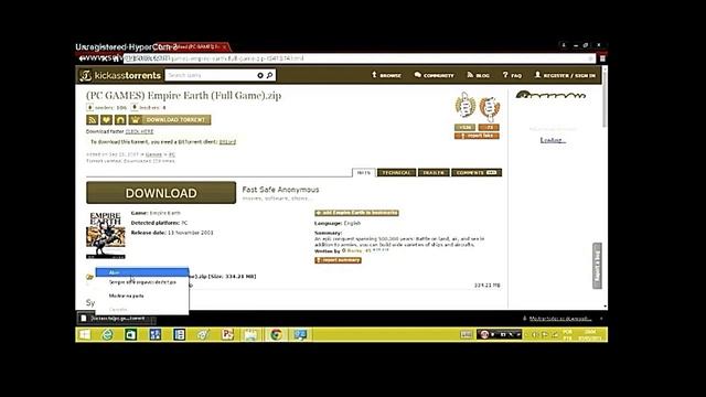 Como Baixar e Instalar Empire Earth 1 / Fácil e Rapido смотреть онлайн