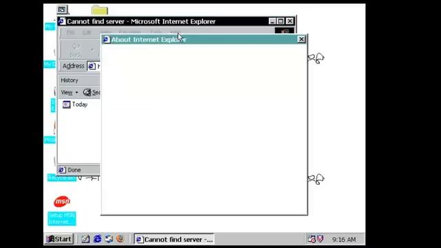 Internet Explorer 5 (1999) on Microsoft Windows 98 Plus! (1998) смотреть онлайн