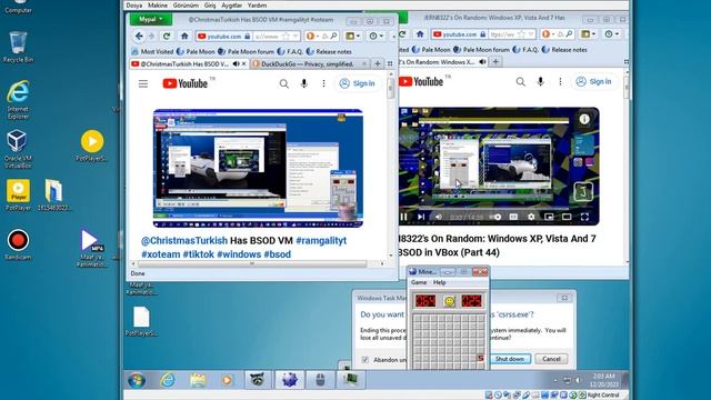 Windows 7 Super Lite Bsod vm смотреть онлайн