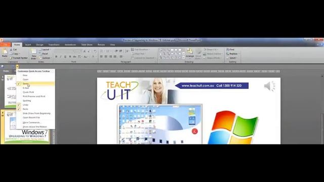 PowerPoint 2010 Introduction - Part 1 of 5 смотреть онлайн