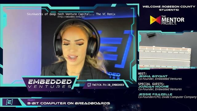 Jenna Learns: How to Build an 8-bit Computer [Part 2] || Embedded Ventures - The Mentor Project смотреть онлайн