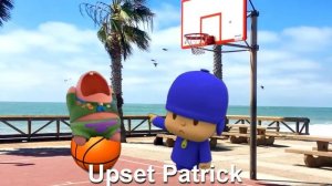 7 Pocoyo & Patrick 3D Go Away & Crying Sound Variations in 62 Seconds