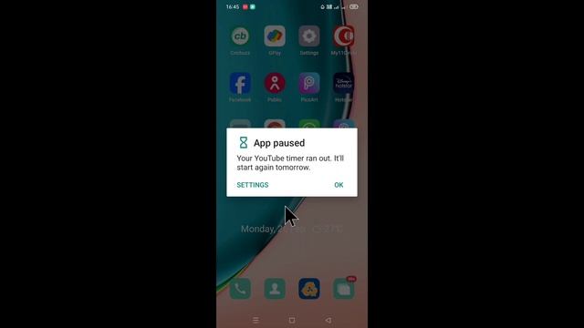 Realme app paused।how fix App paused Your timer ran out It'll start again tomorrow in realme phone смотреть онлайн